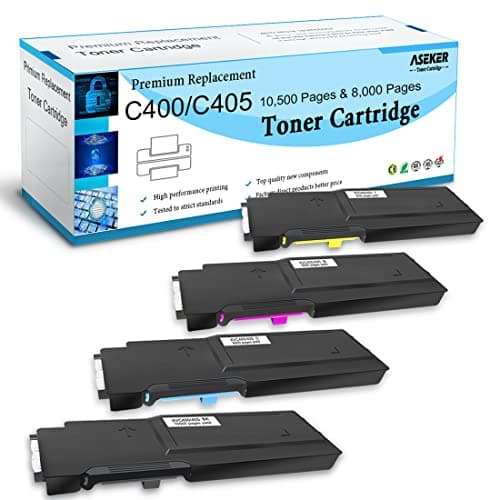 Image of 4 Color Remanufactured C400 C405 Toner Cartridge 10500 & 8000 Pages for Xerox VersaLink C400 C400V C400N C400DN C405 C405V C405N C405DN C405DNW Printers 106R03528 106R03530 106R03531 106R03529