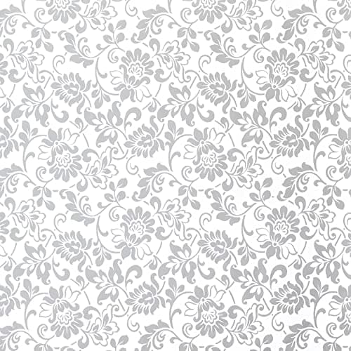 Image of Fablon FAB10134 45 cm x 2 m Roll Heritage, Silver