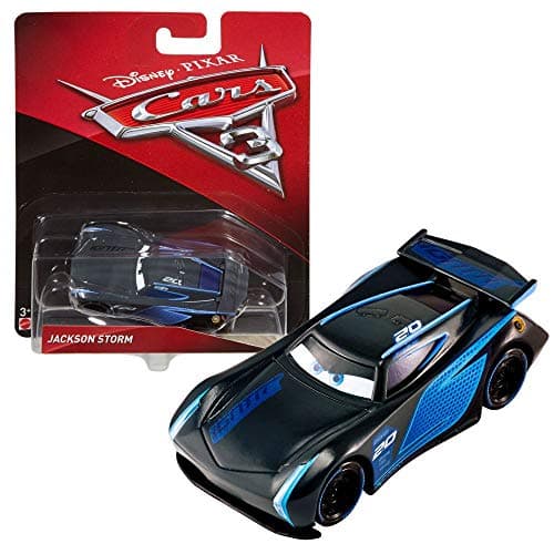 Image of Mattel Games Disney Pixar Cars 1:55 Die-Cast Car Model - Jackson Storm, Toddler, Unisex, 3+ Years