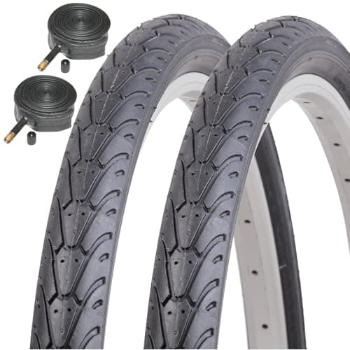 Image of Civic 20" x 1.75 BMX Bike Tyres with Schrader Inner Tubes (Pair)