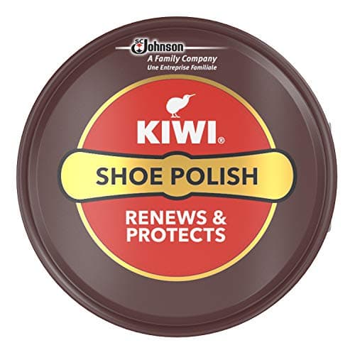 Image of Kiwi Shoe Polish, Renew, Protect & Nourish Leather Shoes, Dark Tan, 40 G , Pack of 1