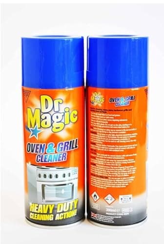 Image of Two Pack - OVEN GRILL & BBQ CLEANER HEAVY DUTY ACTION CLEANING SPRAY 2 x 390ML