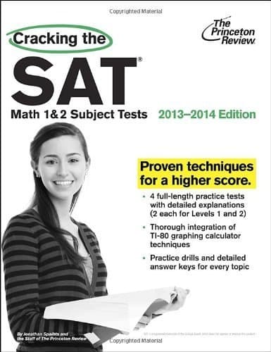 Image of Cracking the SAT Math 1 & 2 Subject Tests, 2013-2014 Edition (College Test Preparation) by Princeton Review (2013) Paperback