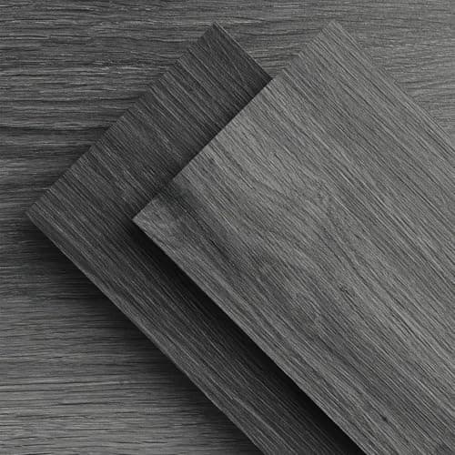 Image of ATOPOSE Self Adhesive Vinyl Floor Planks - Two-Tone Slate Grey Wood Effect, 36pcs-6"×36" 5.02 m² of coverage Waterproof & Easy DIY Installation for Home Decoration Bedroom Living Room Kitchen