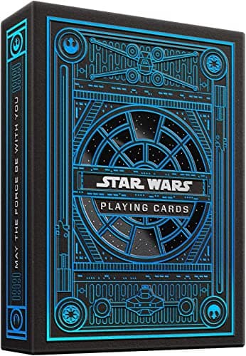 Image of SOLOMAGIA Star Wars Light Side (BLUE) Playing Cards by Theory11