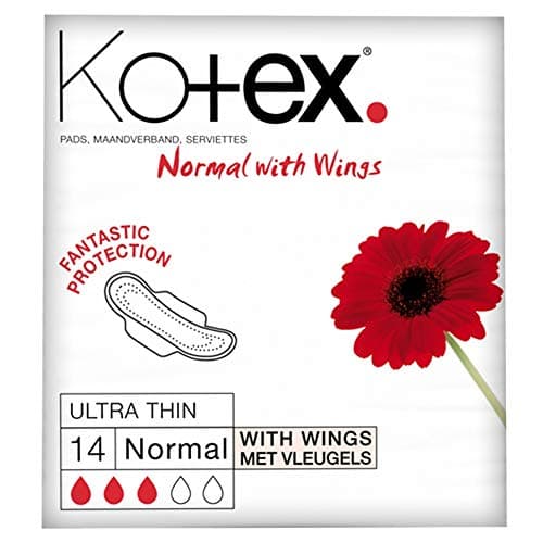 Image of Kotex Ultra Thin Normal Plus Sanitary Towel Pads, 14 in a Pack