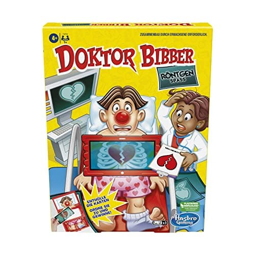 Image of Hasbro Gaming Doctor Bibber X-Ray Fun, Board Game for Children from 4 Years