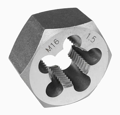 Image of Yamesh M16 x 1.5 Hex Die Rethreading Die Thread Die Carton Steel for Right Hand