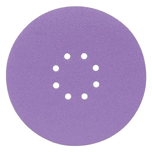 Image of Trend Aluminium Oxide 225mm Random Orbit 180 Grit Abrasive Sanding Disc, AB/225/180A, Pack of 10