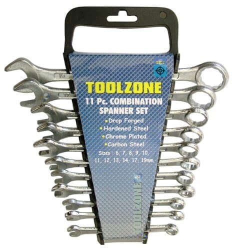 Image of Toolzone 11Pc mm Drop Forged Combination Spanners