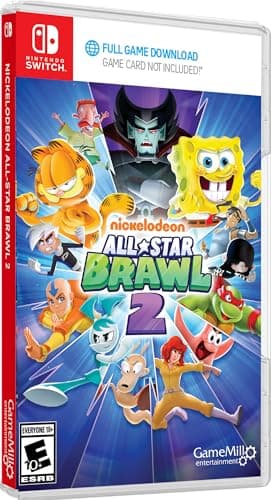 Image of Nickelodeon All Star Brawls 2 for Nintendo Switch (Code In Box)