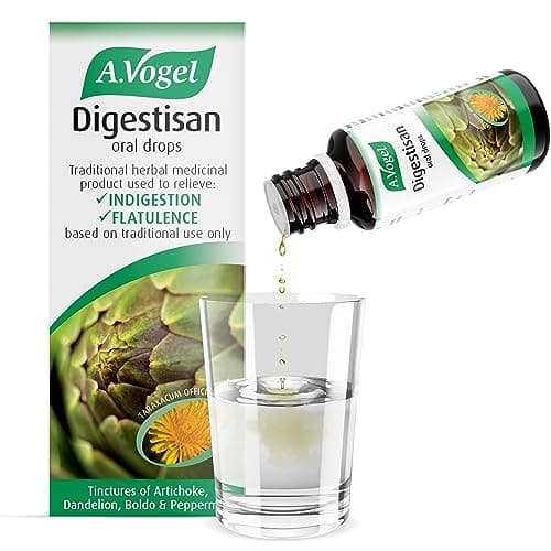 Image of A.Vogel Digestisan Oral Drops 50ml | Indigestion Relief | Helps with Feeling of Fullness and Flatulence | 50ml