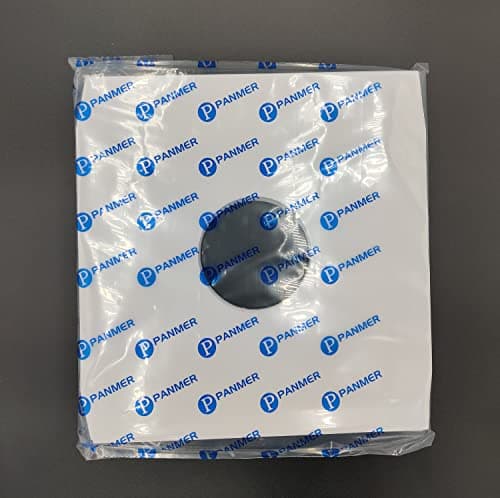 Image of 12" White Paper Record Inner Sleeves x 100
