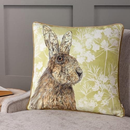 Image of furn. Wylder Nature Manor Hare Feather Filled Cushions Twin Pack