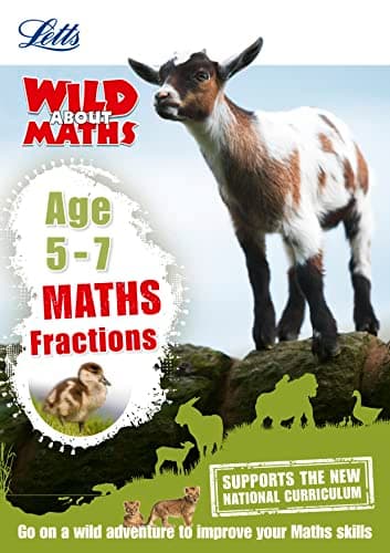 Image of Maths ― Fractions Age 5-7 (Letts Wild About)