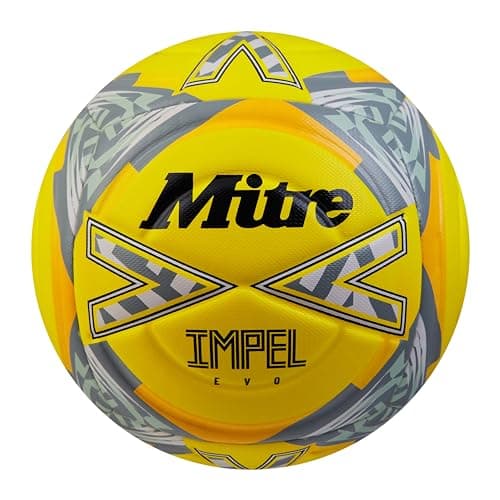 Image of Mitre Impel Evo Football | Durable Training Ball | Hyperseam Technology Football