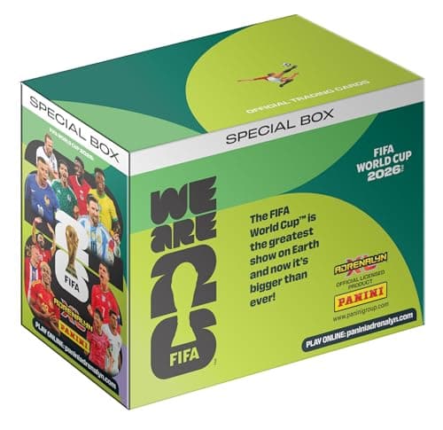 Image of FIFA World Cup 2026 Trading Cards Game Special Box (8 Sleeves + 10 Limited Edition Cards)