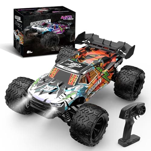 Image of BORSCELLOR 40KM/H Remote Control Car, 1:16 Fast RC Cars for Adult, 4WD Remote Control Monster Truck High Speed 4X4 Off-Road RC Cars with 2 Batteries for Boys Adults Age 8+