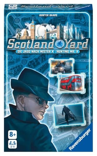 Image of Ravensburger Scotland Yard - Strategy Board Game for 2-4 Players, Age 8+, Compact Travel Format