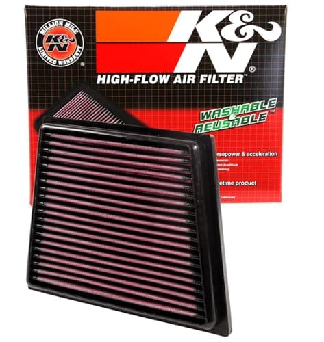 Image of K&N Filters 33-2955 Replacement Air Filter, Heather Red