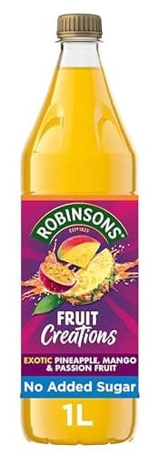 Image of Robinsons Fruit By Any Flavor & Soft Drinks 2026 (Robinsons Creations Pineapple, Mango & Passion Fruit Squash 1L)
