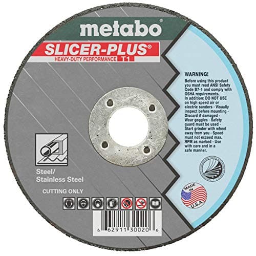 Image of Metabo 655998000 6 x .045 x 7/8 A 60 TX, For Steel /Stainless Steel, Qty: 50 in package by Metabo