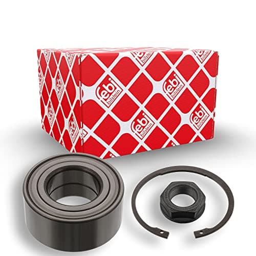 Image of febi bilstein 05543 Wheel Bearing Kit with axle nut and circlip, pack of one