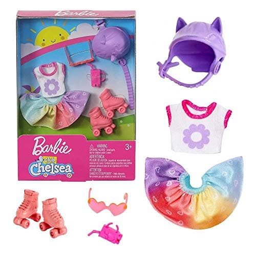 Image of Barbie Rollerskating Set | for Chelsea Mattel FXN69 | Fashion doll dresses