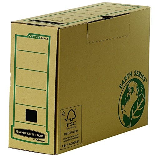 Image of Bankers Box 4471801 100 mm Earth Series Transfer Box (Pack of 20)