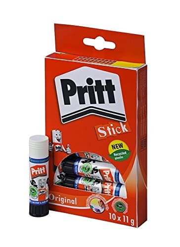 Image of Pritt 5x Stick Glue Solid Washable Non-Toxic Standard, 11 g - Pack of 10