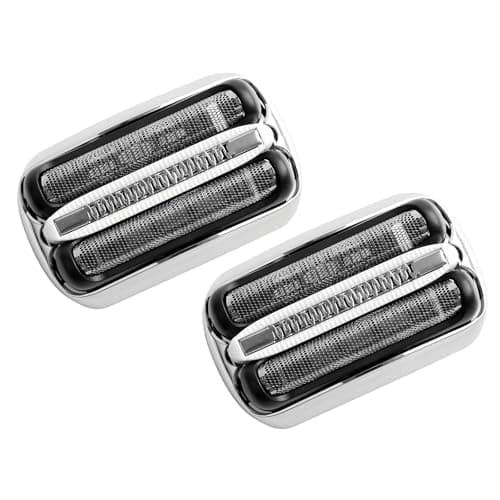 Image of 2 Pack 32S Series 3 Replacement Head Compatible with All Br*un S3 Shaver, S3 32S Foil & Cutter Razor Heads, Wet and Dry Electric Shaver Foils for 3010s,3040s,3080s,310s,320S,330S,340S, 380S