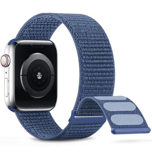 Image of DigiHero Sport Nylon Straps Compatible with Apple Watch Straps 40mm 42mm 44mm 41mm 45mm 46mm 38mm, Adjustable Breathable Women Men Braided Strap for iWatch Series 11 10 9 8 7 6 5 4, SE 3 2 1