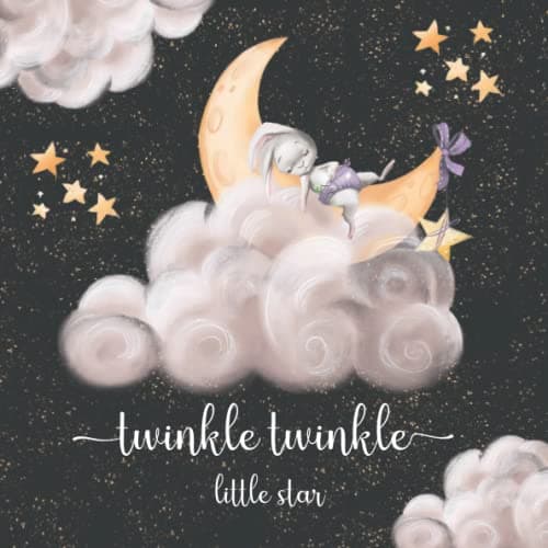 Image of Twinkle Twinkle Little Star: Beautiful Baby Shower Guest Book, a Keepsake with Wishes & Advice, Gift Tracker, Memory Pages, and Notes