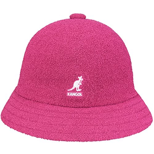 Image of Kangol Bermuda Casual Bucket Hat by Women/Men - Beach Unisex Holiday Spring-Summer Summer - XL (60-61 cm) Fuchsia