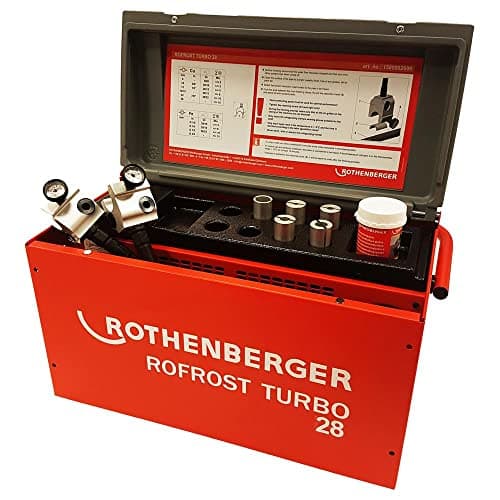 Image of System Rofrost Turbo 1.14''', the Amazon catalog is using: 'Rothenberger ROFROST Turbo 28 Electric Pipe Freezer - 15002699