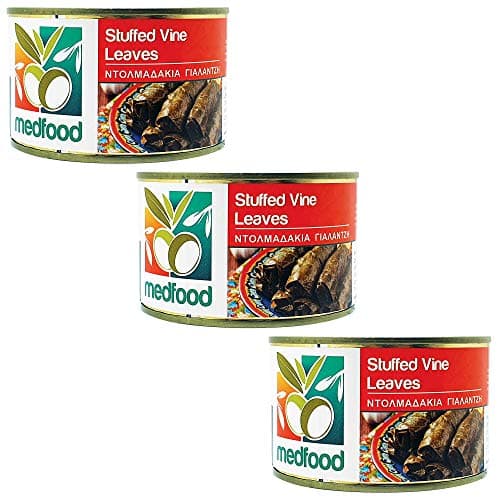 Image of Med Food Stuffed Vine Leaves 400g - (Pack of 3)