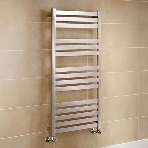 Image of Greened House VAS 500 x 1165mm Designer Stainless Steel Central Heating Towel Warmer Towel Rail
