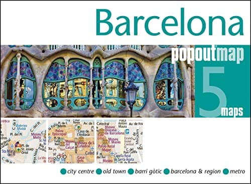 Image of Barcelona PopOut Map