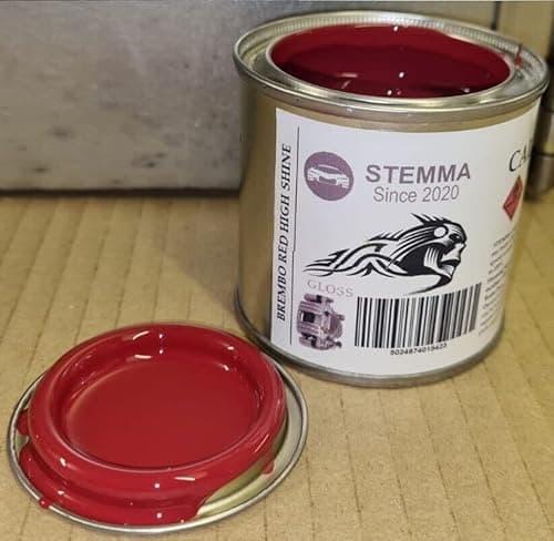 Image of STEMMA® BRAKE CALIPER PAINT FOR BREMBO RED HIGH TEMPERATURE 125ml GLOSS