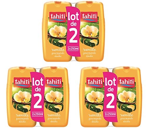 Image of Tahiti Shower Gel Vanilla 2 Bottles of 500 ml - Pack of 3