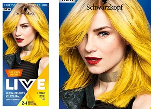 Image of Schwarzkopf Live Semi Permanent Colour Citrus Neon'S 107 Lemon Twist