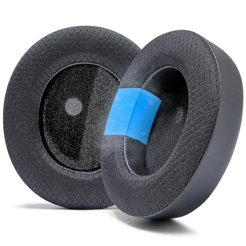 Image of WC FreeZe Stealth Pro - Cooling Gel Earpads for Turtle Beach Stealth Pro by Wicked Cushions - Boost Comfort, Durability, Thickness & Sound Isolation for Superior Gaming Sessions | Black