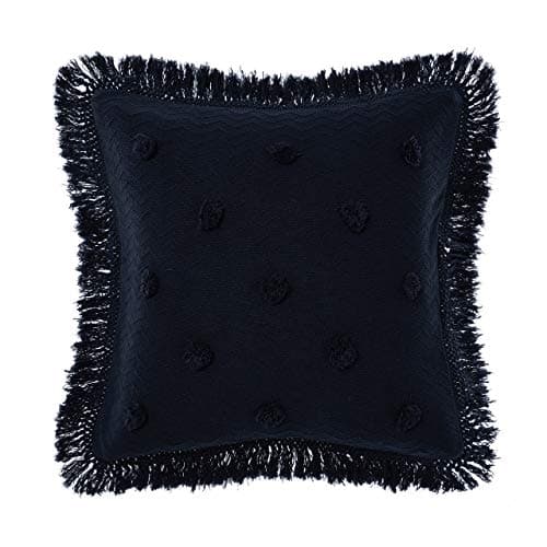 Image of Linen House Adalyn Continental Pillowcase Sham, Indigo, 65 x 65 cm