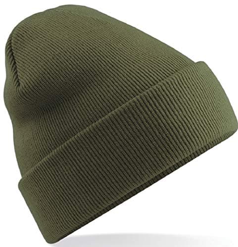 Image of Beechfield Unisex Original Cuffed Beanie Moss Green