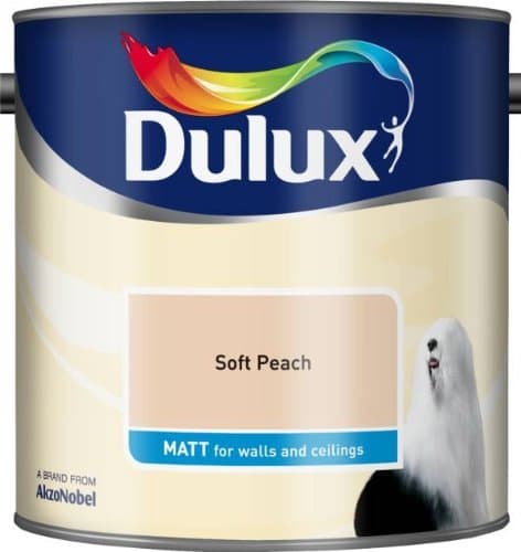 Image of Dulux Matt Soft Peach 2.5L
