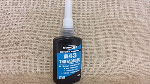Image of 2 x BOND IT 50ml A43 THREADLOCK NUT LOCK STUD THREAD LOCK SEALER ADHESIVE OIL TOLERANT