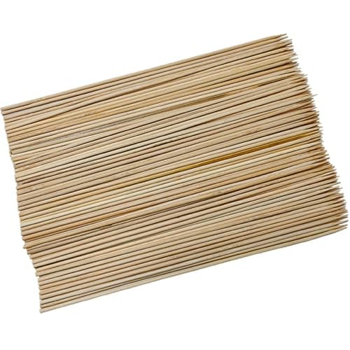Image of Armo® 150 x Bamboo Skewers 30CM Wooden Skewers Sticks for BBQ, Party, Shish, Kebabs, Chocolate Fountain