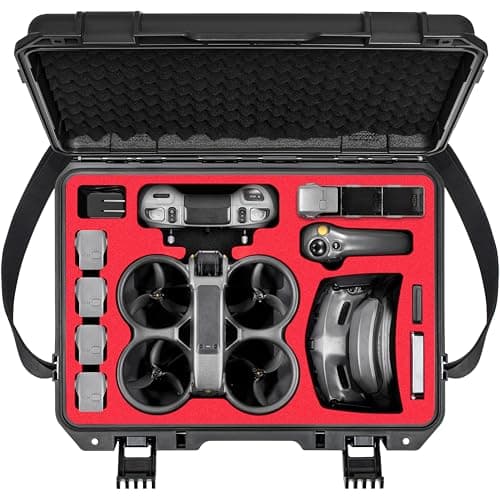 Image of STARTRC Avata 2 Case,Waterproof Carrying Hard Case for DJI Avata 2 Fly More Combo with DJI Goggles 3/RC Motion 3/FPV Remote Controller 3,Battery Charging Hub,FPV Drone Accessories