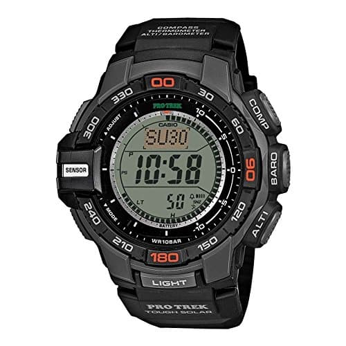 Image of Casio Reloj pro Trek Mens Digital Quartz Watch with Plastic Bracelet PRG-270-1ER