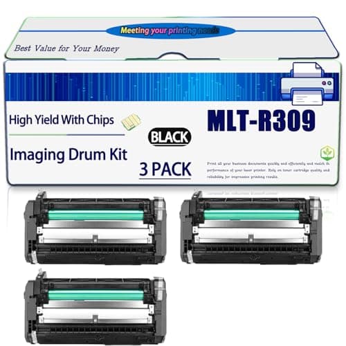 Image of Compatible for Samsung MLT-R309 Imaging Drum Kit ML-6510 ML-6510 N ML-6510 ND ML-6510 Series ML-6515 ND Printers, High Yield 80000 Pages, with Chip (3 Pack Black)